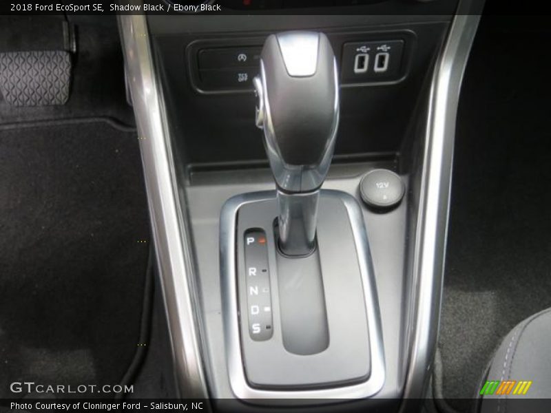 Shadow Black / Ebony Black 2018 Ford EcoSport SE
