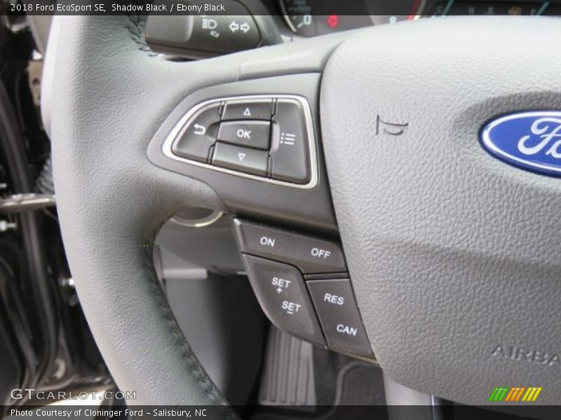 Shadow Black / Ebony Black 2018 Ford EcoSport SE