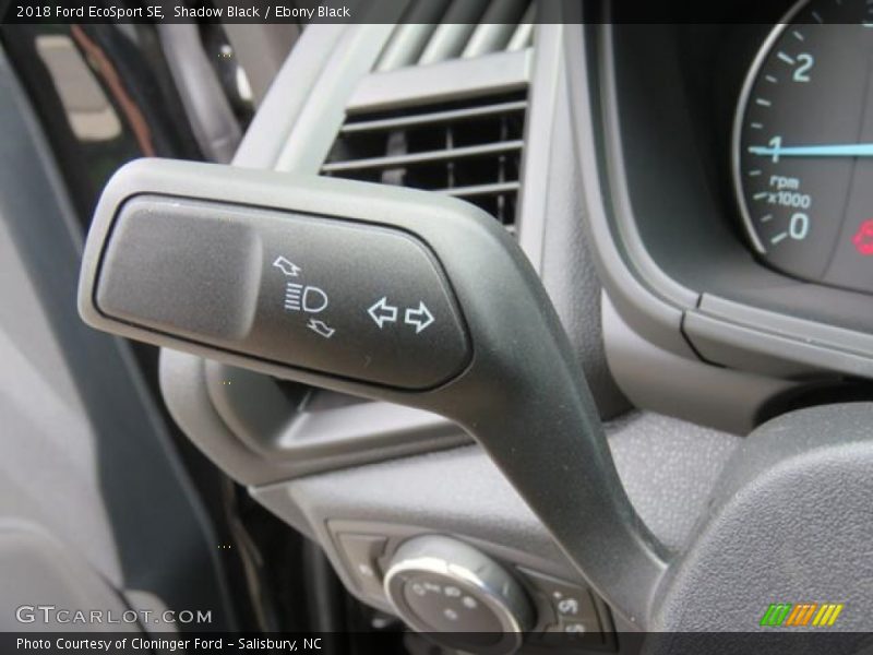 Shadow Black / Ebony Black 2018 Ford EcoSport SE
