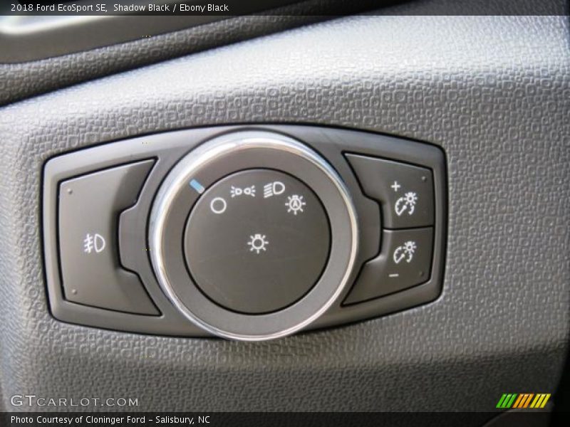 Shadow Black / Ebony Black 2018 Ford EcoSport SE