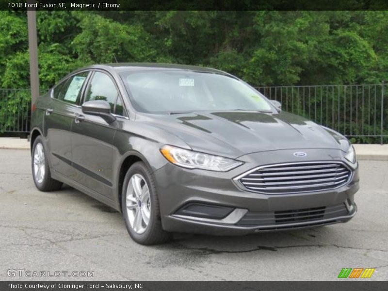 Magnetic / Ebony 2018 Ford Fusion SE