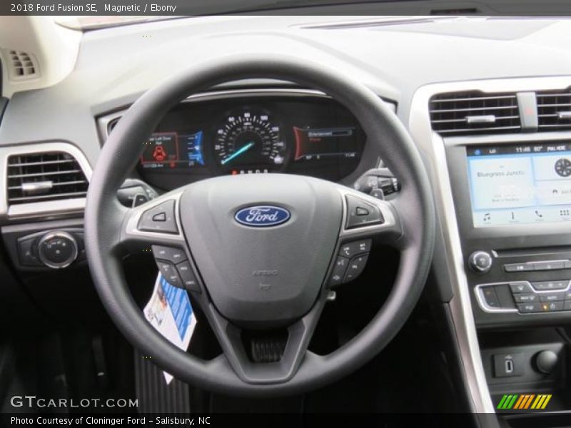 Magnetic / Ebony 2018 Ford Fusion SE