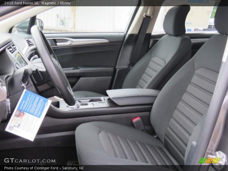 Magnetic / Ebony 2018 Ford Fusion SE