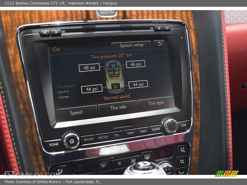 Controls of 2013 Continental GTC V8 