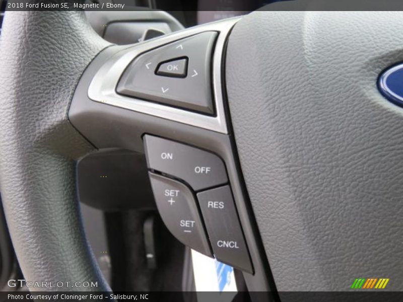 Magnetic / Ebony 2018 Ford Fusion SE