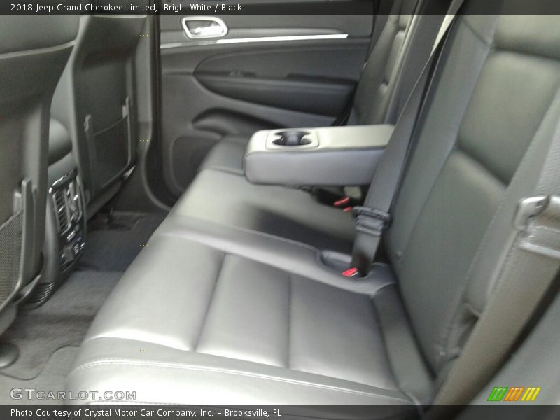 Bright White / Black 2018 Jeep Grand Cherokee Limited