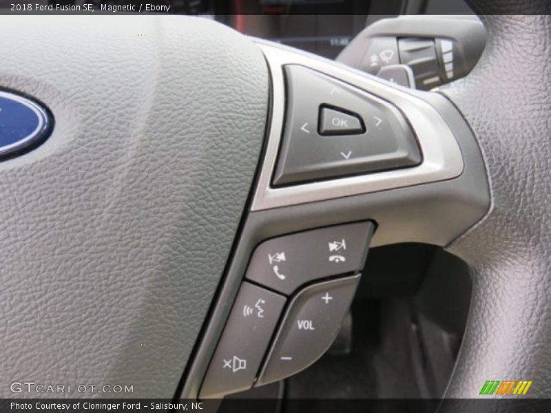 Magnetic / Ebony 2018 Ford Fusion SE