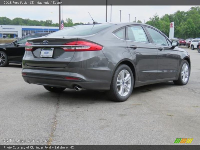 Magnetic / Ebony 2018 Ford Fusion SE