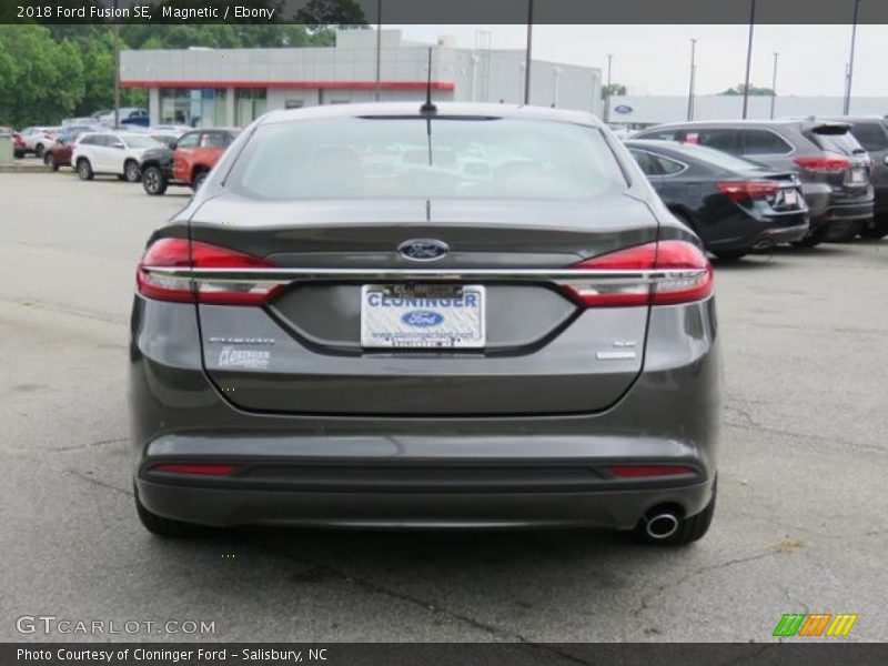 Magnetic / Ebony 2018 Ford Fusion SE