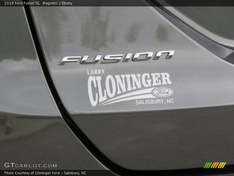 Magnetic / Ebony 2018 Ford Fusion SE