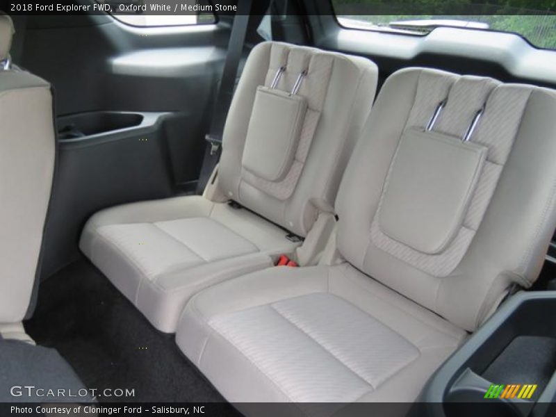 Rear Seat of 2018 Explorer FWD