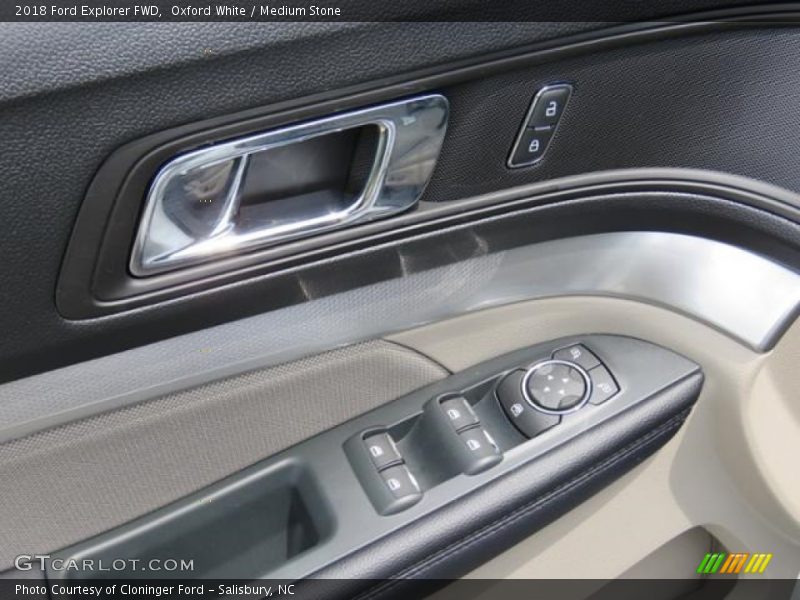 Controls of 2018 Explorer FWD