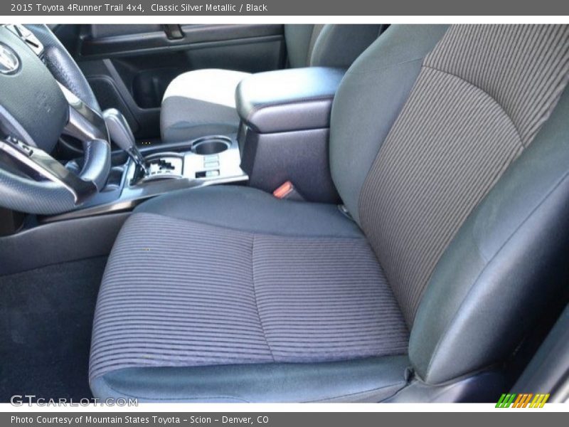 Classic Silver Metallic / Black 2015 Toyota 4Runner Trail 4x4