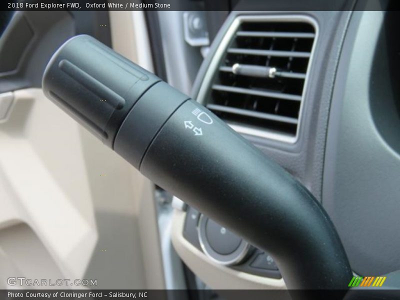 Controls of 2018 Explorer FWD