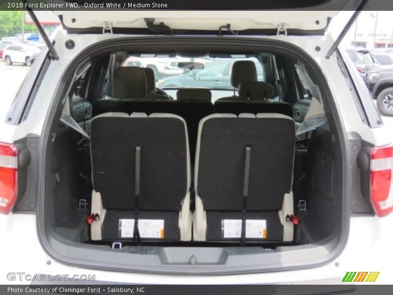  2018 Explorer FWD Trunk