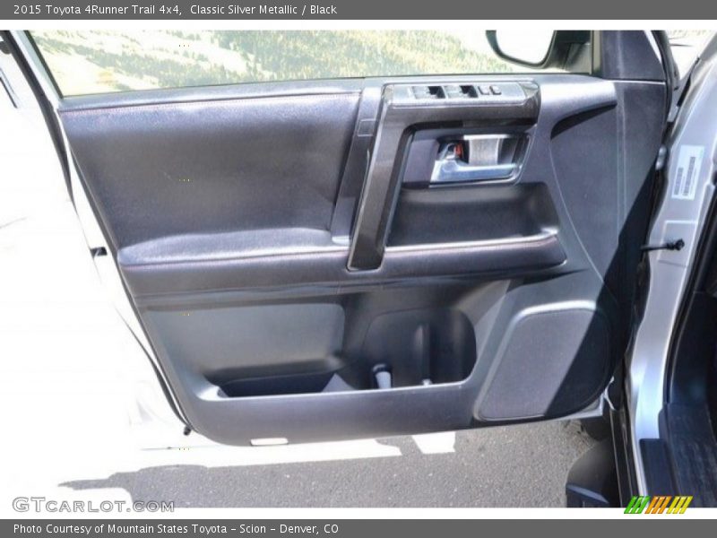 Classic Silver Metallic / Black 2015 Toyota 4Runner Trail 4x4