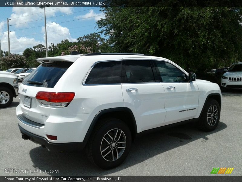 Bright White / Black 2018 Jeep Grand Cherokee Limited