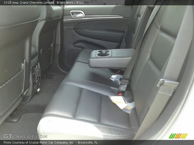 Bright White / Black 2018 Jeep Grand Cherokee Limited
