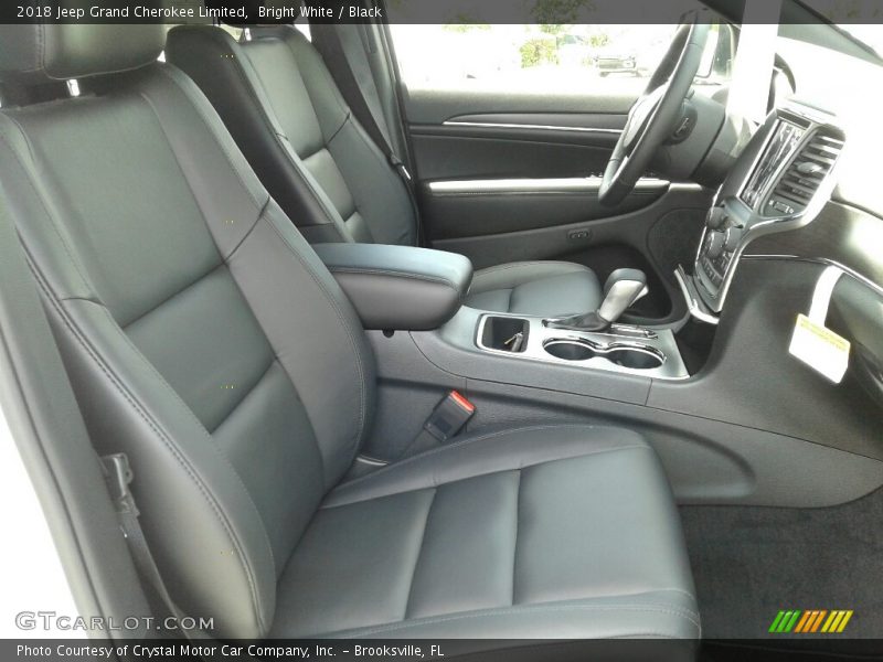 Bright White / Black 2018 Jeep Grand Cherokee Limited