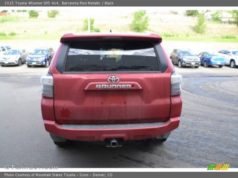 Barcelona Red Metallic / Black 2015 Toyota 4Runner SR5 4x4
