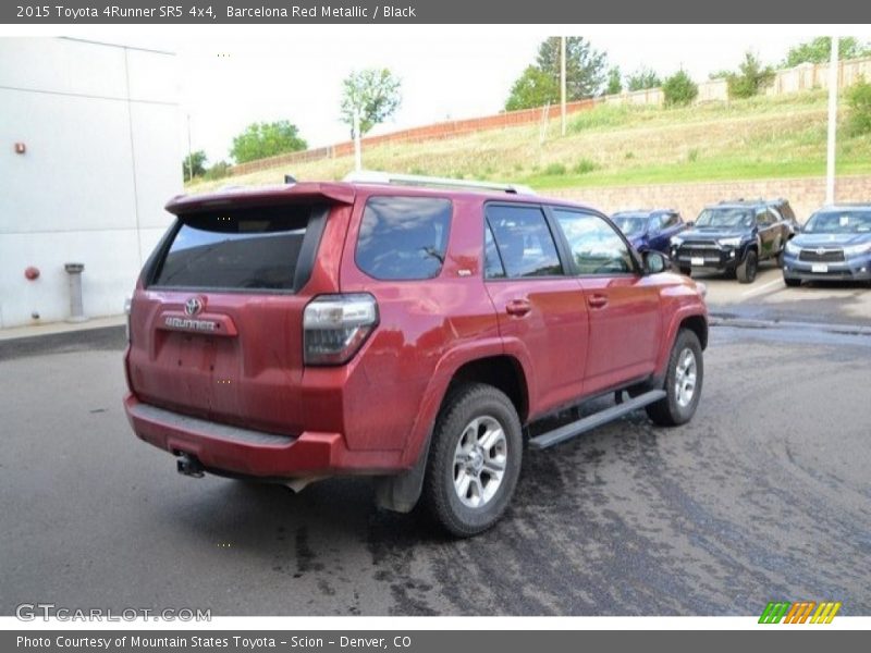 Barcelona Red Metallic / Black 2015 Toyota 4Runner SR5 4x4