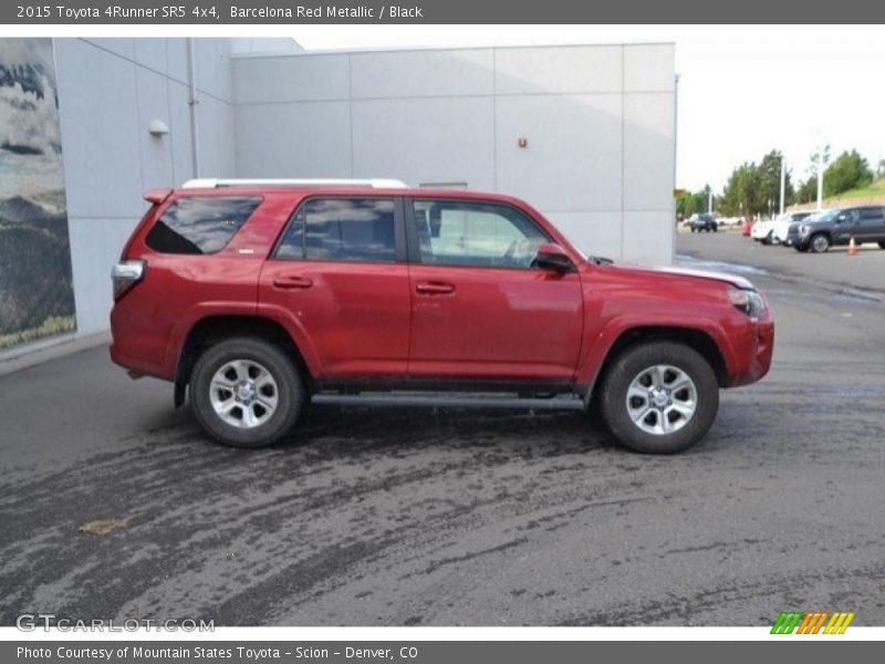 Barcelona Red Metallic / Black 2015 Toyota 4Runner SR5 4x4
