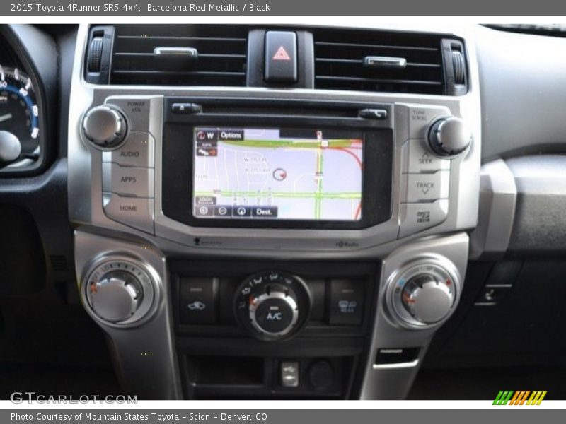 Barcelona Red Metallic / Black 2015 Toyota 4Runner SR5 4x4