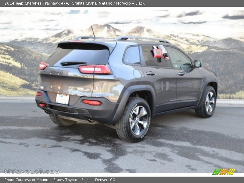 Granite Crystal Metallic / Morocco - Black 2014 Jeep Cherokee Trailhawk 4x4