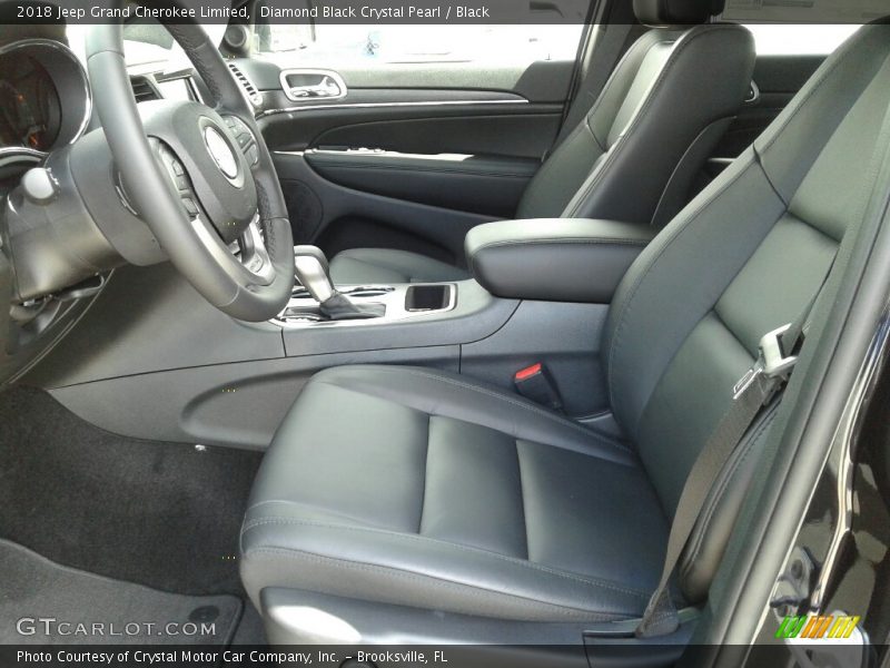 Diamond Black Crystal Pearl / Black 2018 Jeep Grand Cherokee Limited