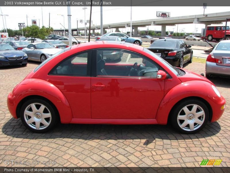 Uni Red / Black 2003 Volkswagen New Beetle GLX 1.8T Coupe