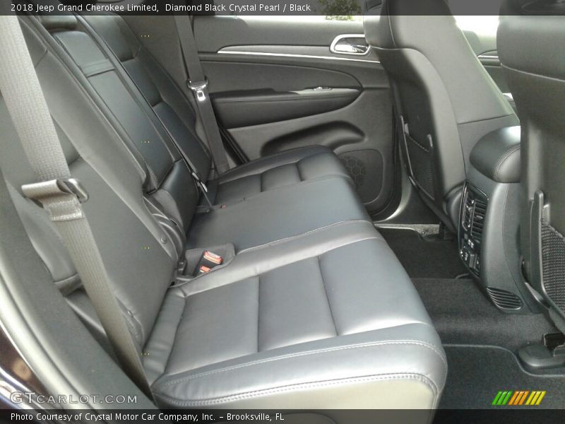 Diamond Black Crystal Pearl / Black 2018 Jeep Grand Cherokee Limited