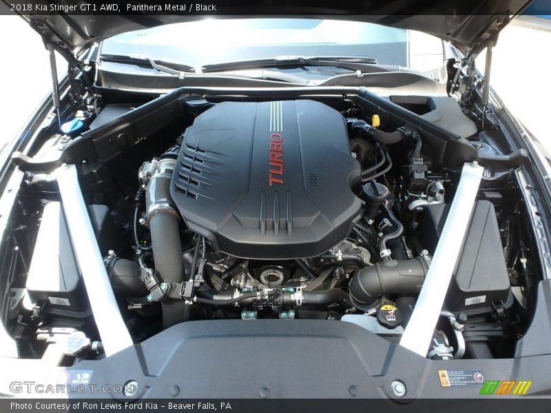  2018 Stinger GT1 AWD Engine - 3.3 Liter Twin-Turbocharged DOHC 24-Valve CVVT V6