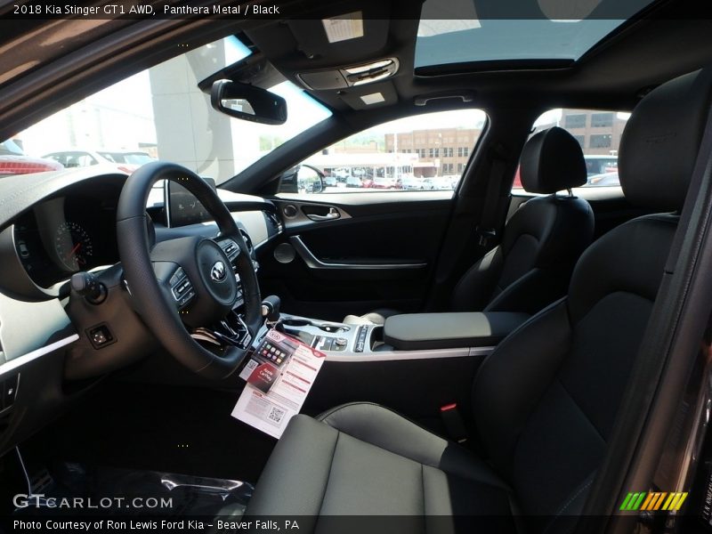 Front Seat of 2018 Stinger GT1 AWD