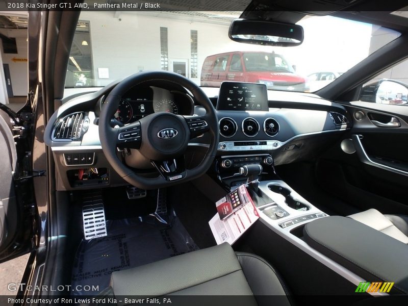  2018 Stinger GT1 AWD Black Interior