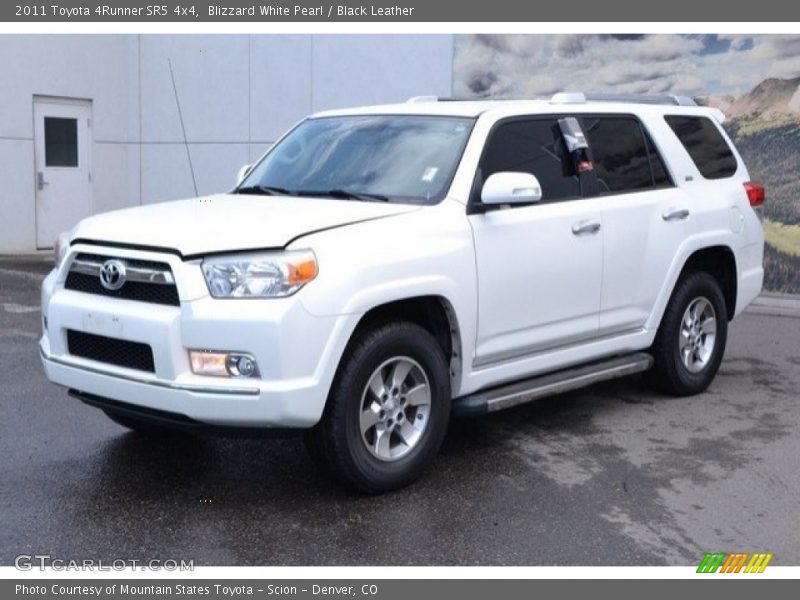 Blizzard White Pearl / Black Leather 2011 Toyota 4Runner SR5 4x4