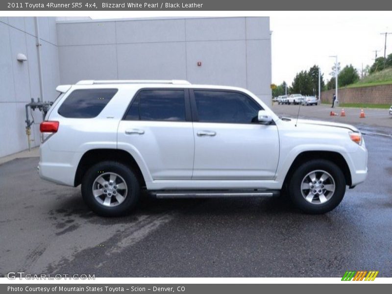 Blizzard White Pearl / Black Leather 2011 Toyota 4Runner SR5 4x4