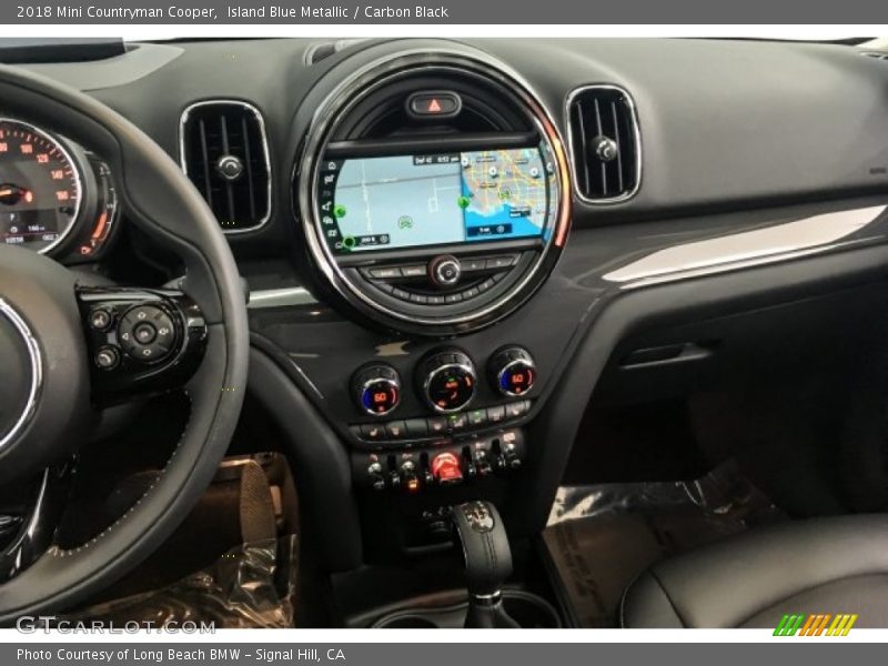 Island Blue Metallic / Carbon Black 2018 Mini Countryman Cooper
