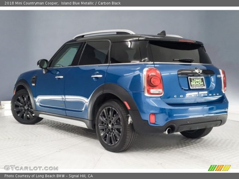 Island Blue Metallic / Carbon Black 2018 Mini Countryman Cooper