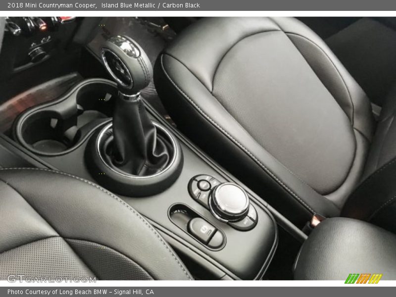 Island Blue Metallic / Carbon Black 2018 Mini Countryman Cooper
