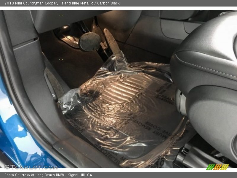 Island Blue Metallic / Carbon Black 2018 Mini Countryman Cooper