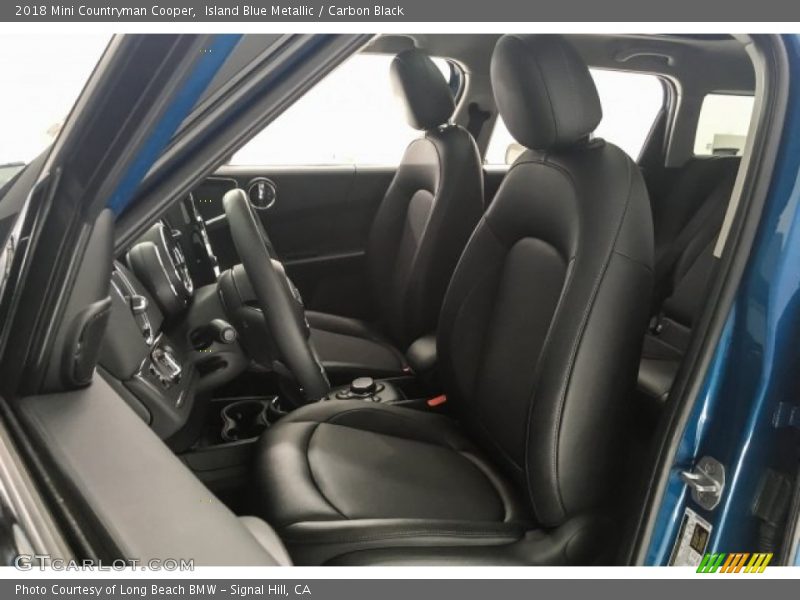 Island Blue Metallic / Carbon Black 2018 Mini Countryman Cooper