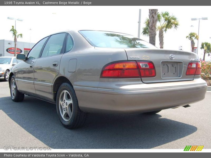 Cashmere Beige Metallic / Beige 1998 Toyota Avalon XL