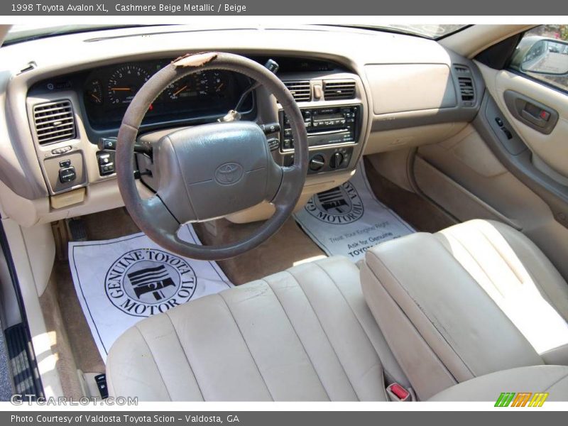 Cashmere Beige Metallic / Beige 1998 Toyota Avalon XL