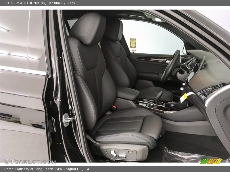 Jet Black / Black 2019 BMW X3 sDrive30i