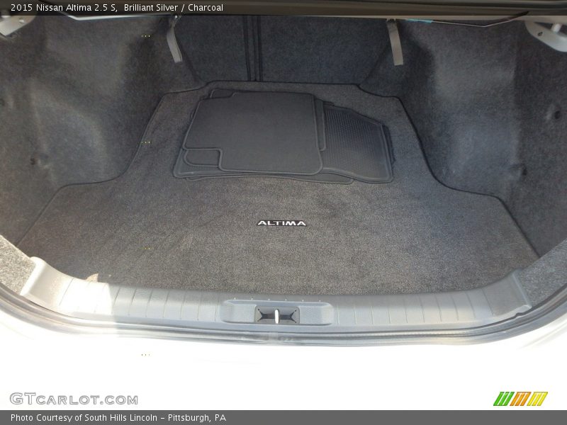 Brilliant Silver / Charcoal 2015 Nissan Altima 2.5 S