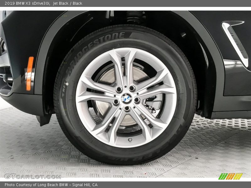 Jet Black / Black 2019 BMW X3 sDrive30i
