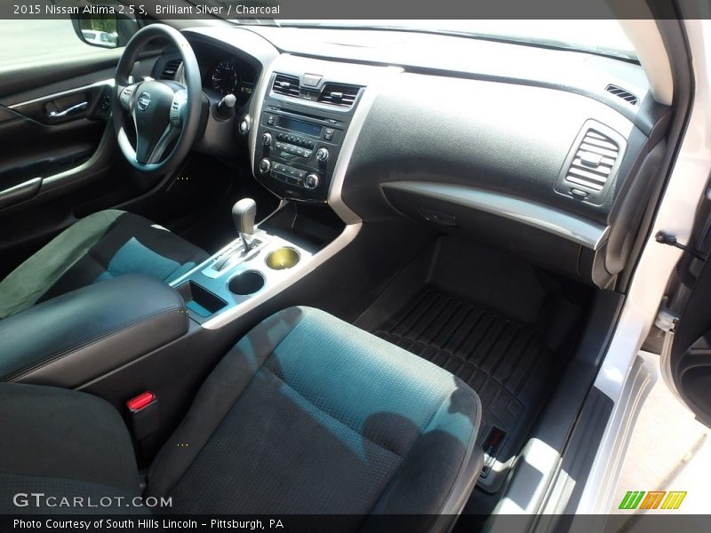 Brilliant Silver / Charcoal 2015 Nissan Altima 2.5 S