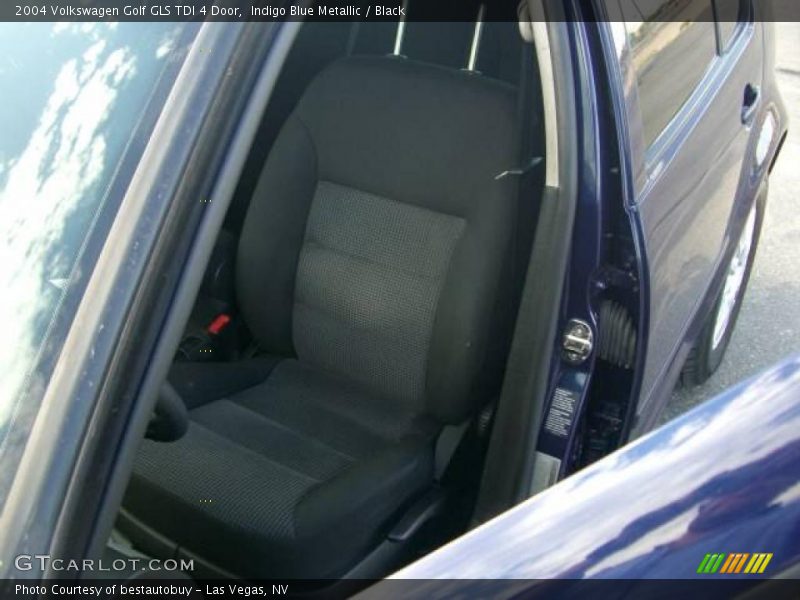 Indigo Blue Metallic / Black 2004 Volkswagen Golf GLS TDI 4 Door