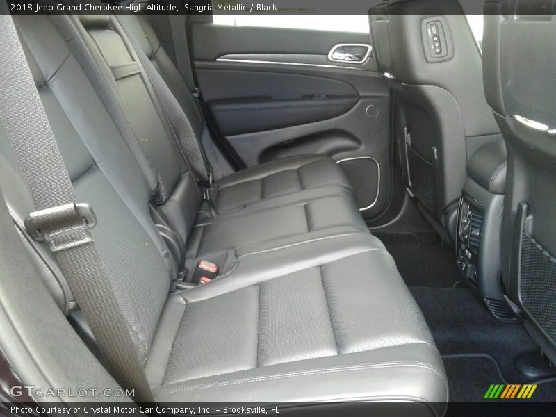 Sangria Metallic / Black 2018 Jeep Grand Cherokee High Altitude