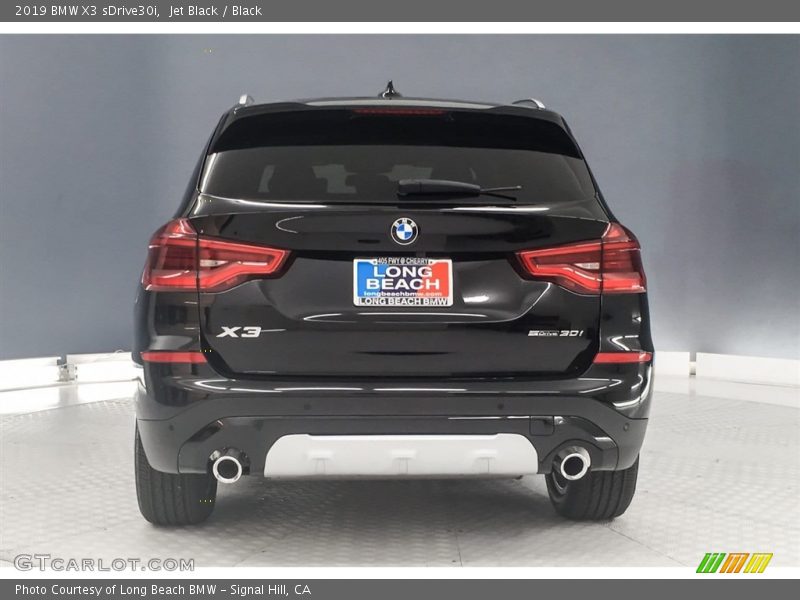 Jet Black / Black 2019 BMW X3 sDrive30i